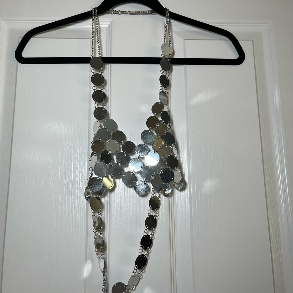 Boohoo Coin Top/Bralette